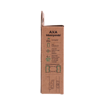 AXA raamsluiting universeel kunststof zilver