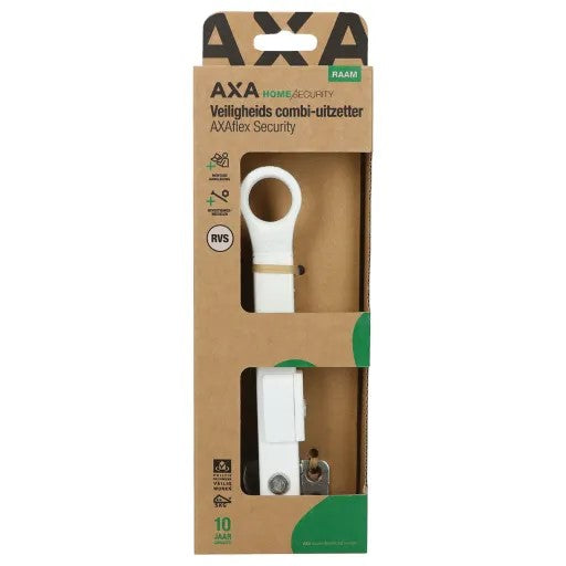 AXA Home Security veiligheids combi-uitzetter RVS 18,2cm wit