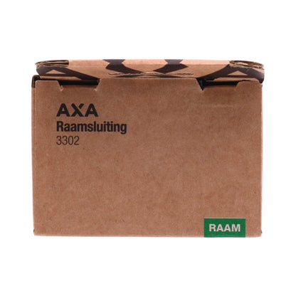 AXA raamsluiting linksdraaiend aluminium zilver