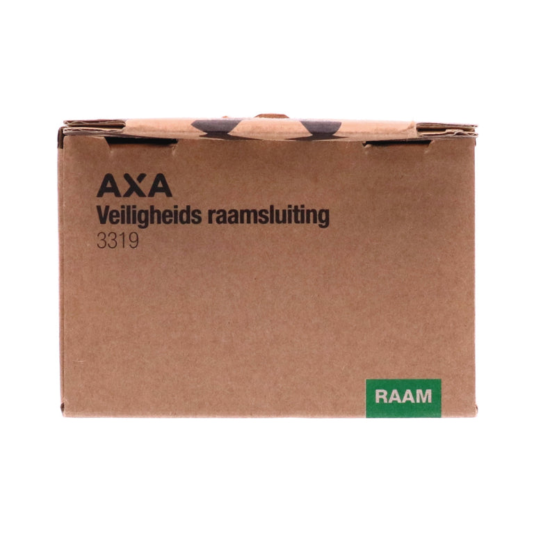 AXA veiligheidsraamsluiting linksdraaiend aluminium zilver SKG*