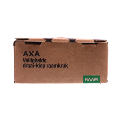 AXA veiligheidsdraaikiep raamkruk binnendraaiend aluminium zwart SKG**