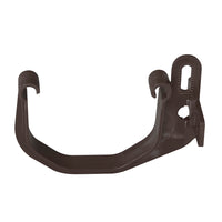 Martens gootbeugel 65mm kunststof bruin