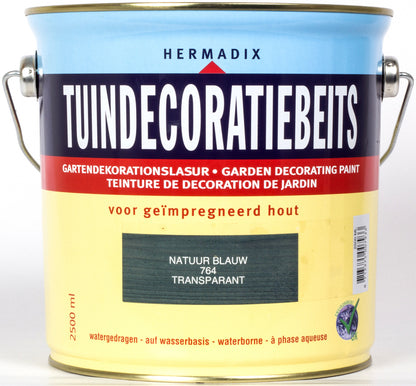 Hermadix Tuindecoratiebeits mat 764 blauw 2,5L