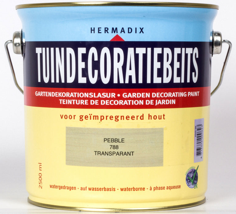 Hermadix Tuindecoratiebeits mat 788 pebble grijs 2,5L