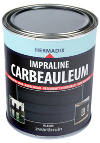 Hermadix Impraline beits mat zwartbruin 750ml
