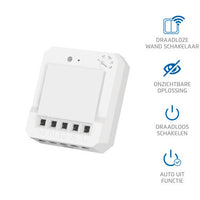 KlikAanKlikUit Start Line inbouw schakelaar ACM-2300-HC wit