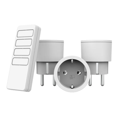 Klik Aan Klik Uit Startlijn opbouw stekkerschakelaarset wit