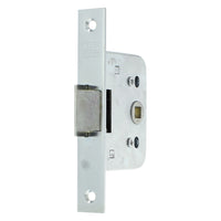 Nemef insteekslot binnendeur zilver doornmaat 50mm