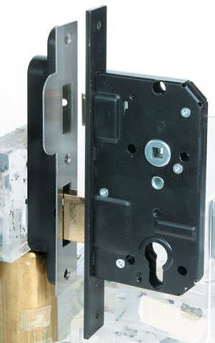 Nemef veiligheidsslot SKG** PKVW 4139/17 zilver doornmaat 50mm