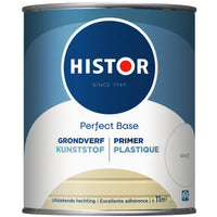 Histor Perfect Base grondverf kunststof mat wit 750ml