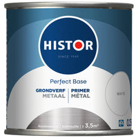 Histor Perfect Base grondverf metaal mat wit 250ml