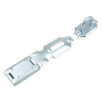 Kistoverval verzinkt staal zilver 2,5x12x2cm