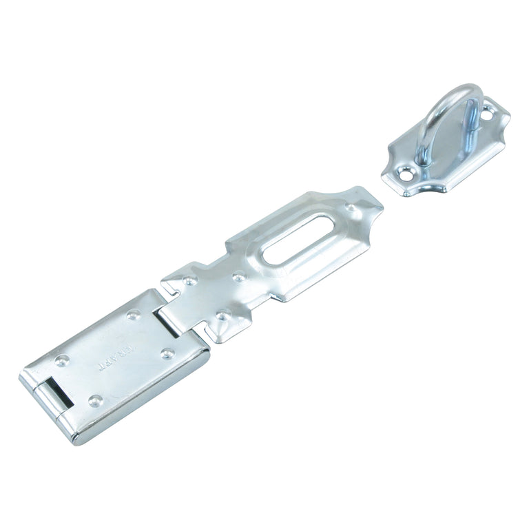 Kistoverval verzinkt staal zilver 2,5x12x2cm