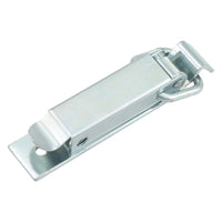 Eierkistsluiting verzinkt staal zilver 3x6,5x2cm