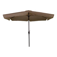 Parasol Gemini taupe ⌀3m
