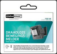 KlikAanKlikUit Startlijn smart draadloze bewegingssensor zwart