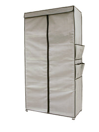 SEM hoes voor opbergrek kunststof grijs 90x45x180cm