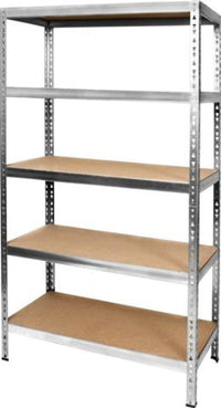 SEM opbergrek metaal grijs 90x45x180cm 175kg