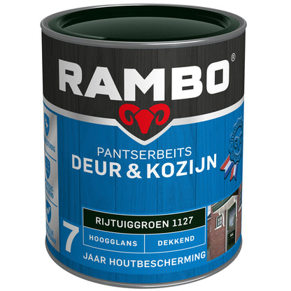 Rambo Pantserbeits hoogglans deur & kozijn 1127 groen 750ml