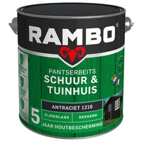 Rambo Pantserbeits zijdeglans schuur & tuinhuis 1216 2,5l