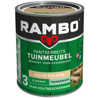 Rambo Pantserbeits zijdemat tuinmeubel 0000 kleurloos 750ml