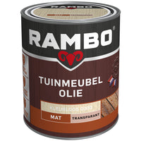 Rambo Tuinmeubel olie transparant 0000 kleurloos 750ml