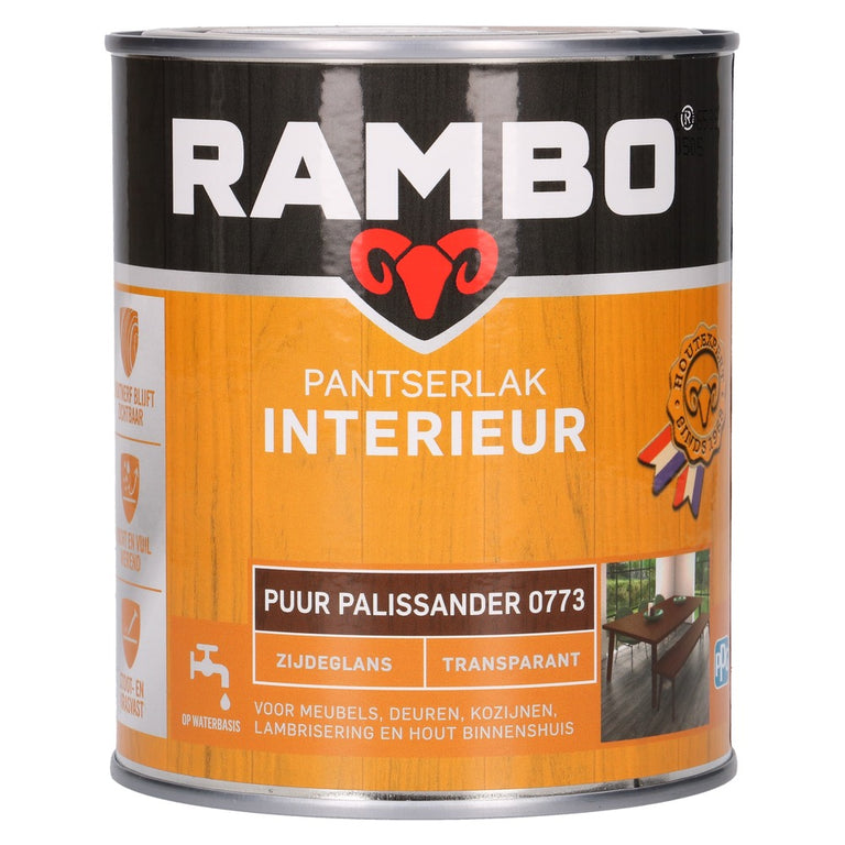 Rambo Pantserlak zijdeglans interieur 773 750ml
