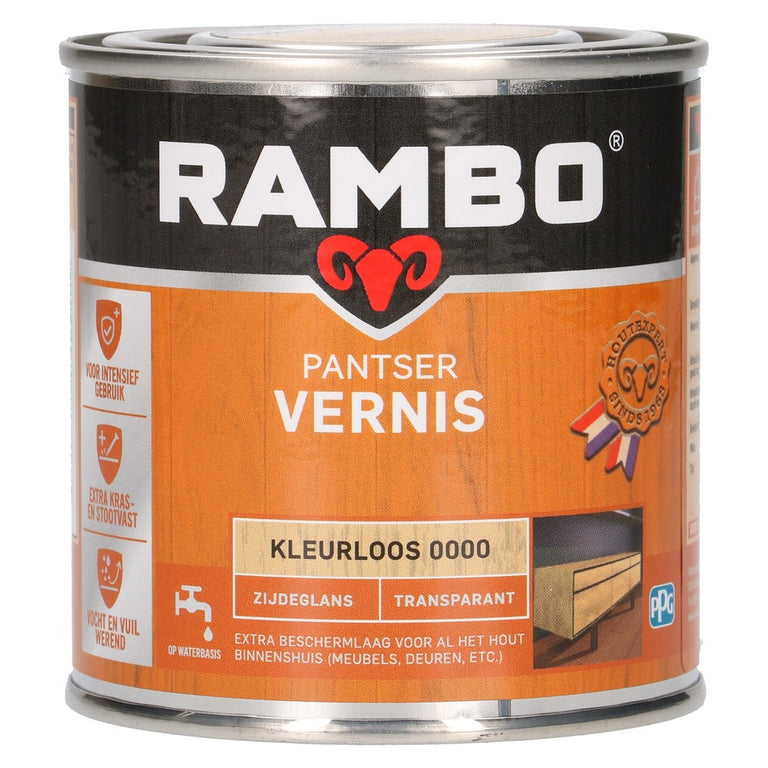 Rambo Pantservernis zijdeglans 250ml