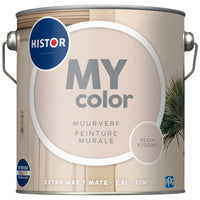 Histor MY color muurverf extra mat peach pudding 2,5L
