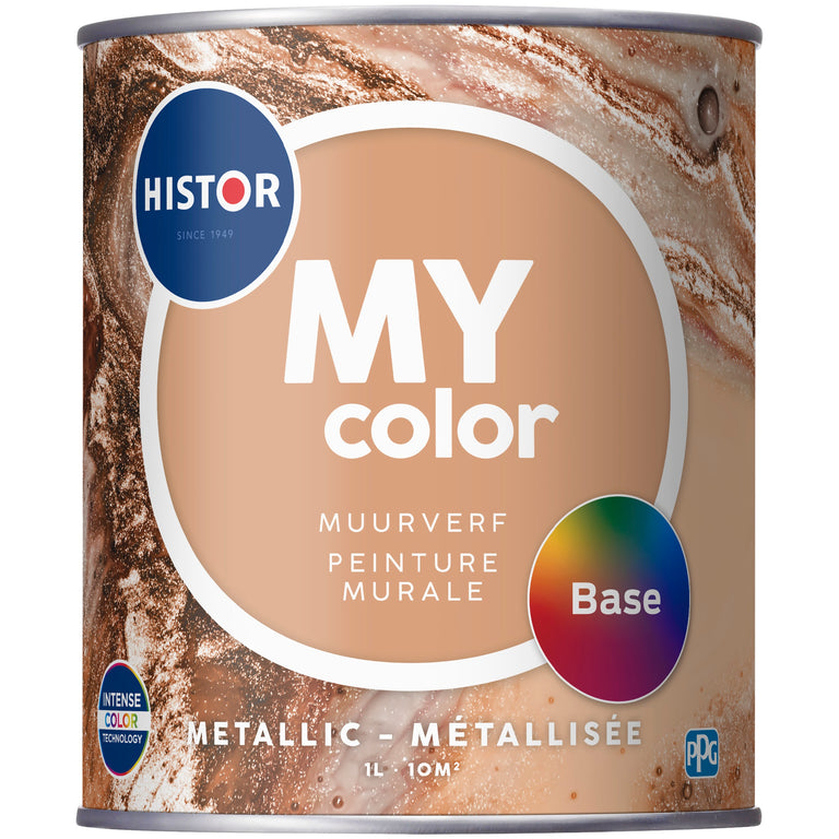 Histor MY color muurverf hoogglans basis 1L