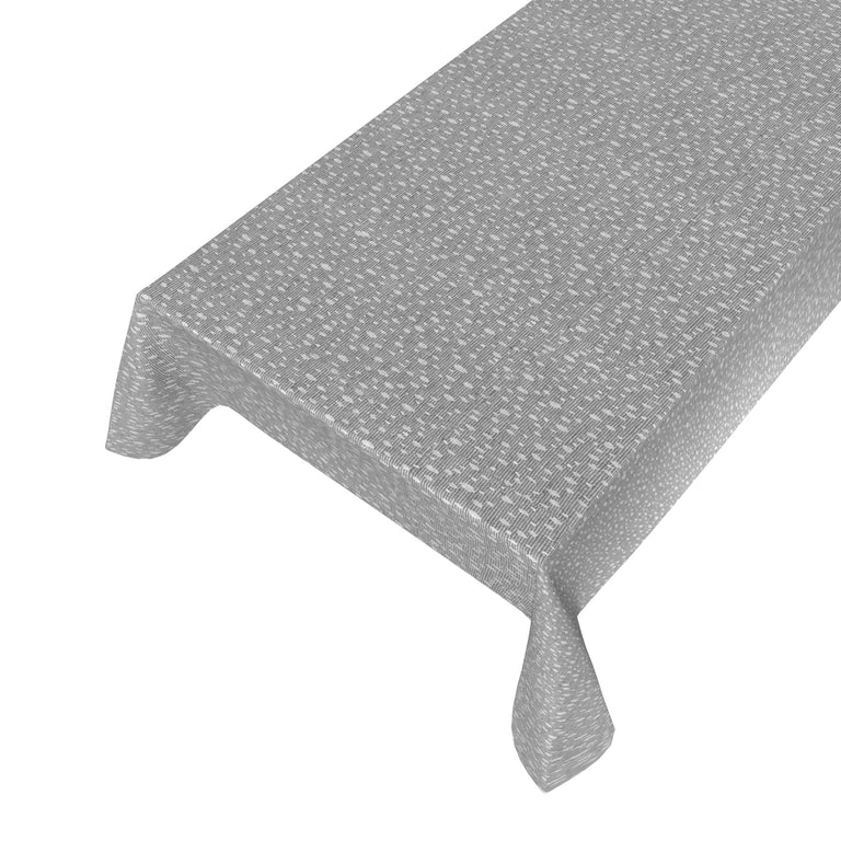 Lyra tafelkleed effen grijs 140cm per meter