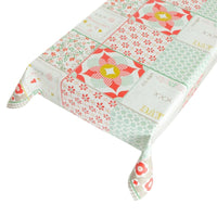 Tafelzeil When you smile bloemen multi 140cm per meter