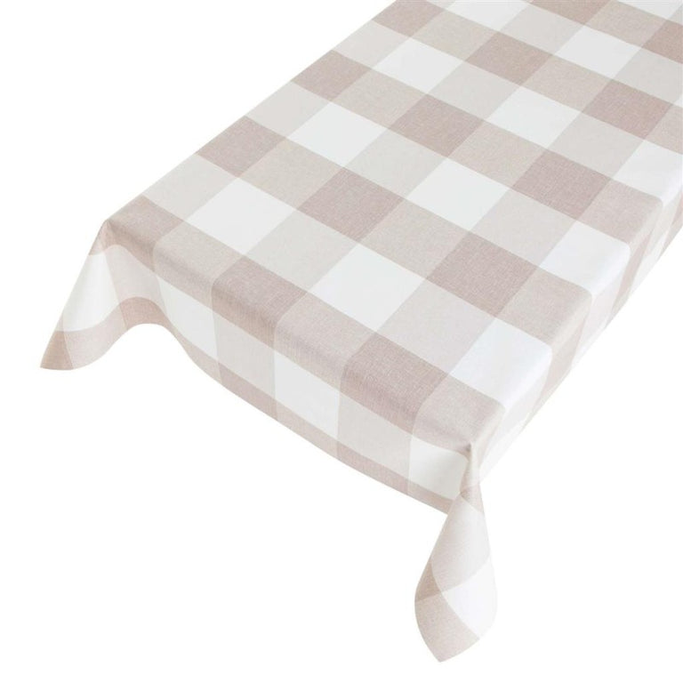 Tafelzeil Blocks blokken bruin 140cm per meter