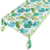 Tafelzeil Jungle bladeren groen 140cm per meter