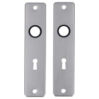 S2 BBW180/41H binnendeurschild SL56 sleutelgat naturel aluminium