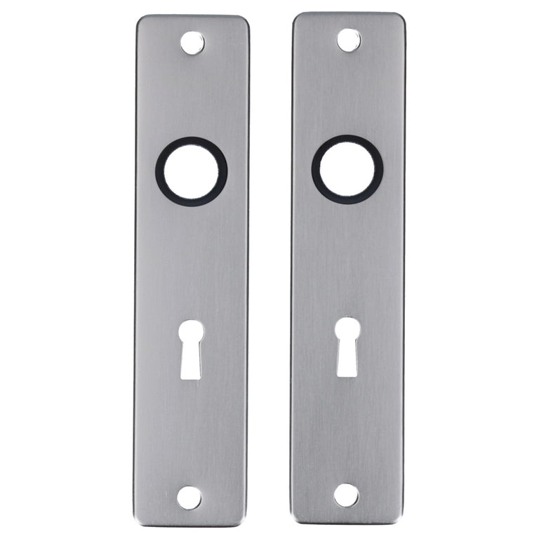 S2 BBW180/41H binnendeurschild SL56 sleutelgat naturel aluminium