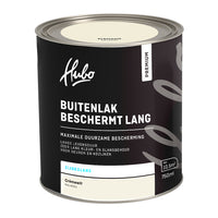 Hubo Premium buitenlak zijdeglans RAL9001 creme wit 750ml
