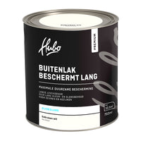 Hubo Premium buitenlak zijdeglans RAL9010 gebroken wit 750ml