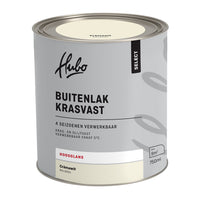 Hubo Select buitenlak hoogglans RAL9001 creme wit 750ml