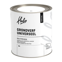Hubo Universeel grondverf mat wit 250ml