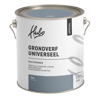 Hubo Universeel grondverf mat RAL7001 grijs 2,5L