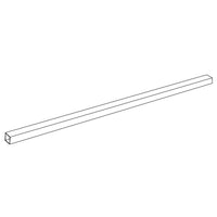 Sealskin I AM verlengde buis zwart 125cm