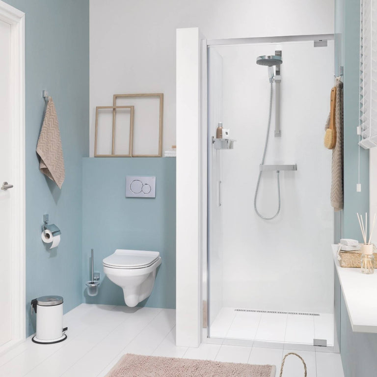 Sealskin Compact Draaideur in nis, 800 mm, 6 mm helder veiligheidsglas