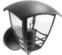 Philips myGarden LED buiten wandlamp Creek zwart aluminium