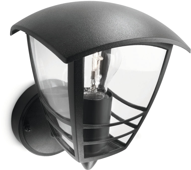 Philips myGarden LED buiten wandlamp Creek zwart aluminium