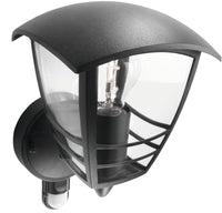 Philips myGarden LED buiten wandlamp Creek dimbaar met sensor zwart