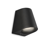 Philips myGarden LED buiten wandlamp Virga zwart aluminium