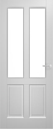 2Adore binnendeur Amaryllis opdek rechtsdraaiend RAL9003 231,5x93cm