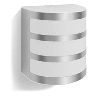 Philips myGarden LED buiten wandlamp Calgary RVS aluminium