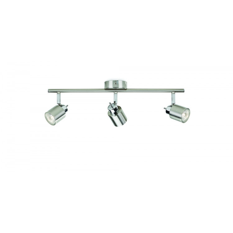Philips Essentials LED  Meranti 3-lichts plafondlamp kantelbaar nikkel